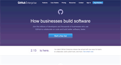 Desktop Screenshot of enterprise.github.com